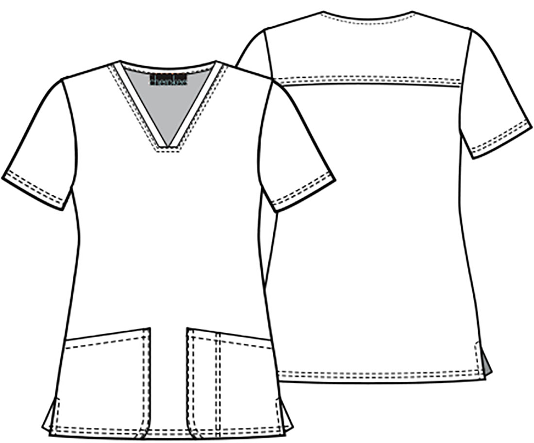 CK671/ FUTL Топ женский Cherokee Prints