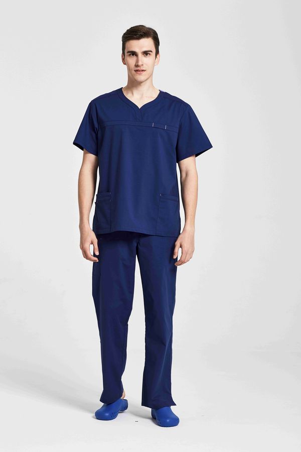 17SS053/ NAVY BLUE Брюки мужские  ANNO