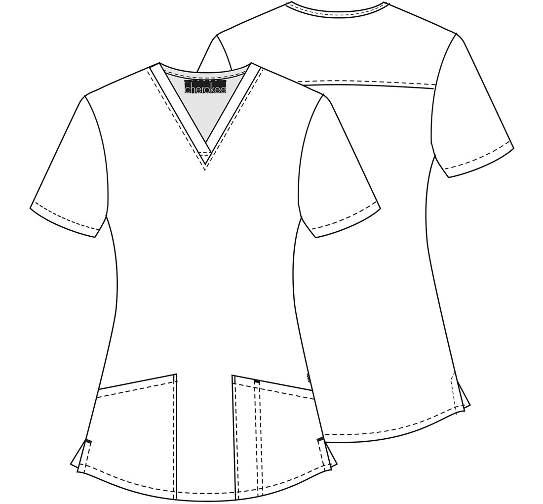 CK652/ GWFL Топ женский Cherokee Prints