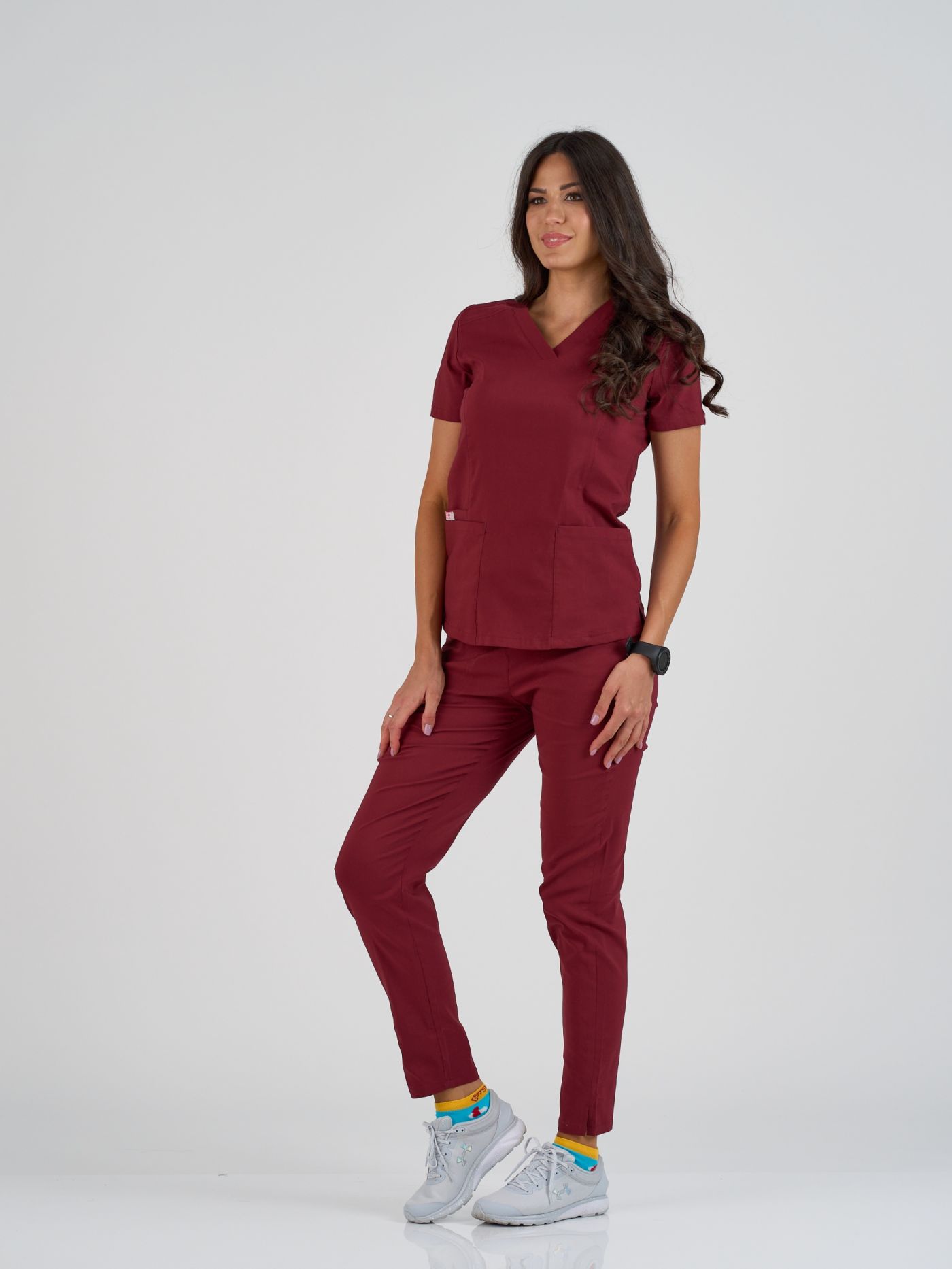 812000/ Bordo Брюки женские SuperStretch TM BTS