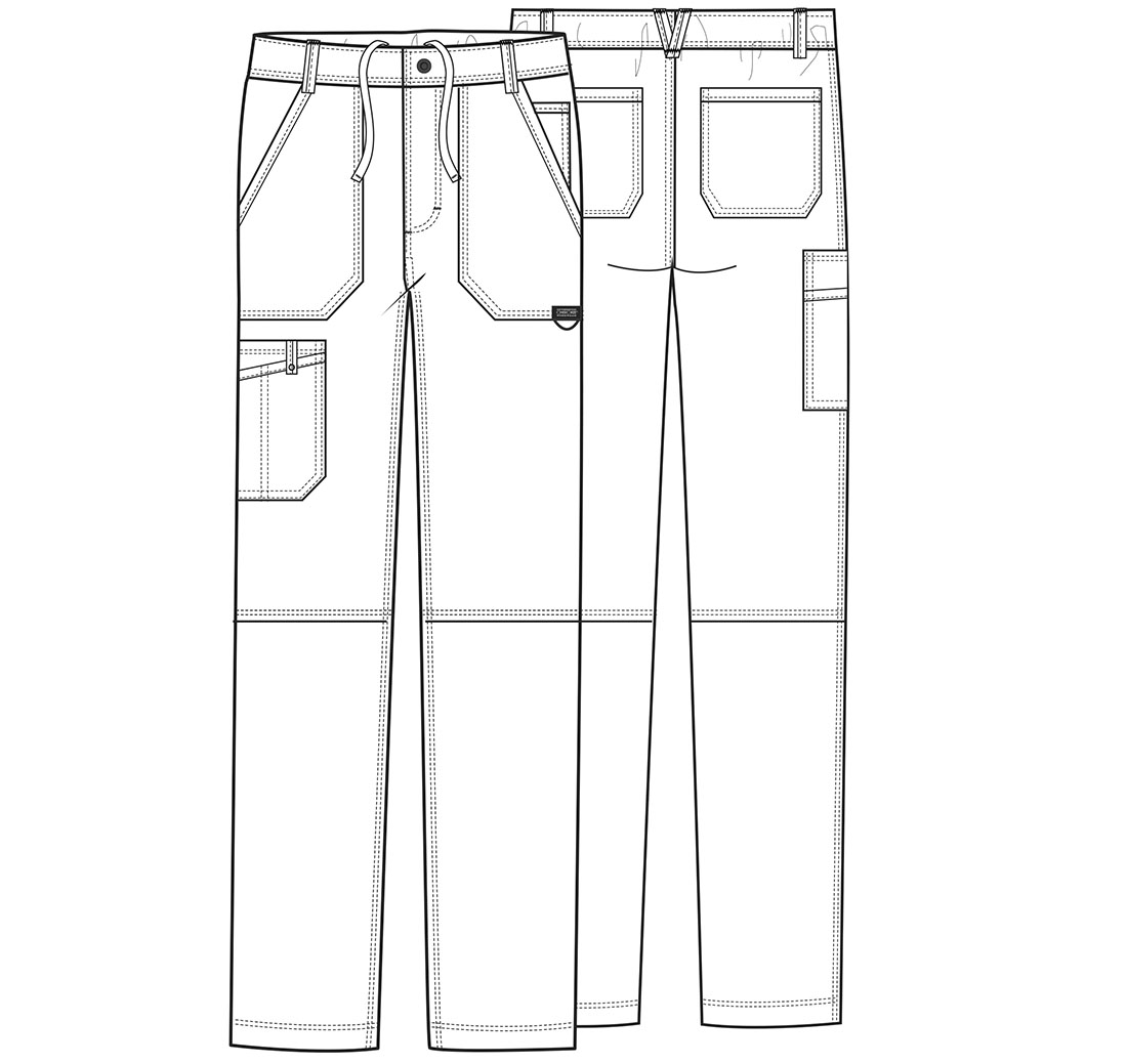 WW140/ OLV Брюки мужские  Cherokee Workwear