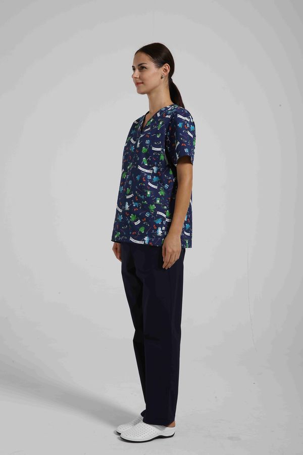 09SS001/ Frog prince (B27). Топ женский Print ANNO