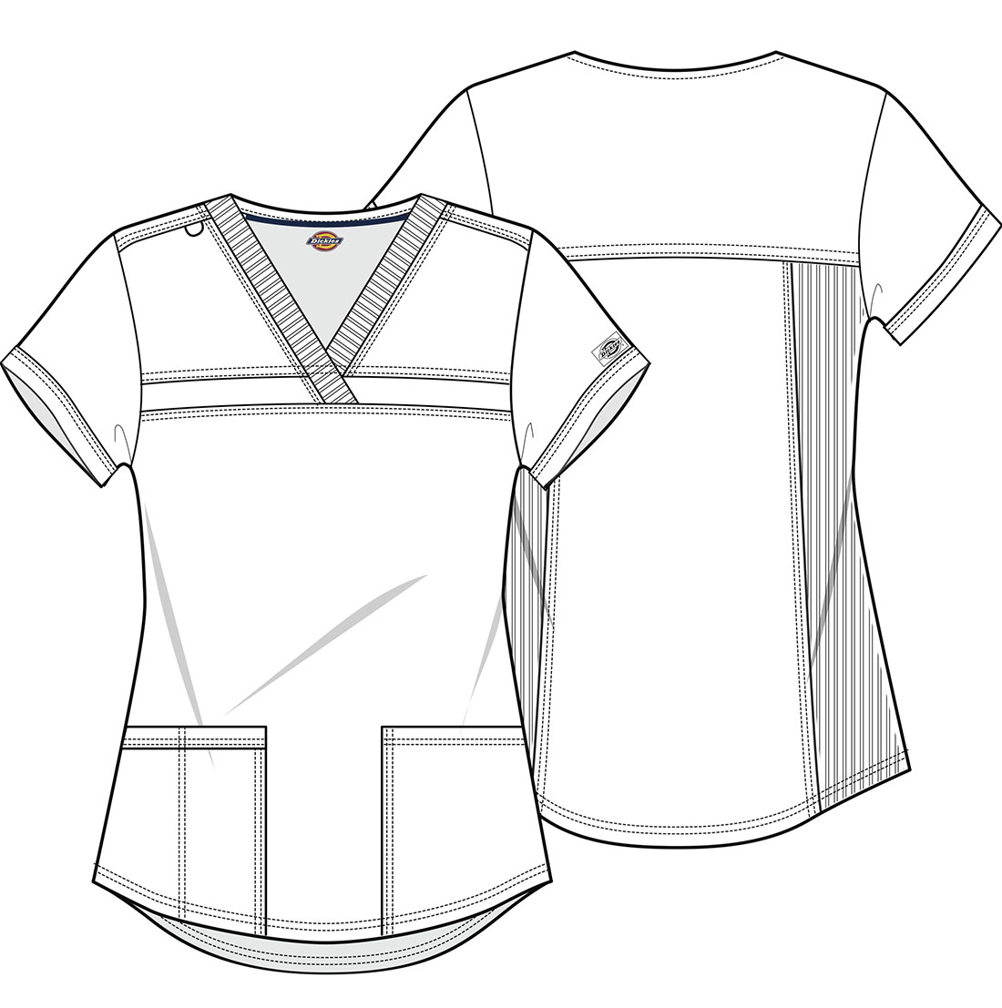 DK870/ NAV Топ женский Dickies