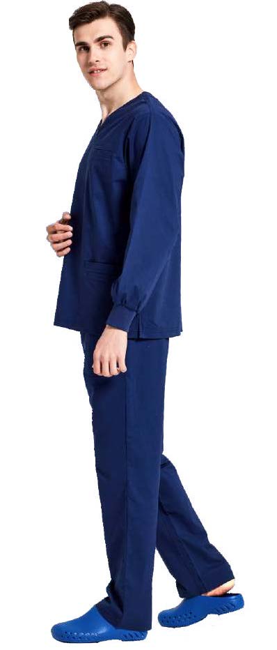 16SS037SJ/ NAVY BLUE/T-2 Брюки унисекс  ANNO