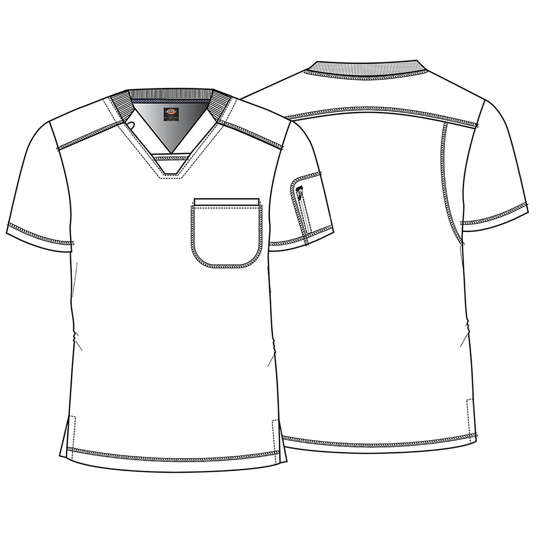 DK613/ TYNY Топ мужской Dickies Dynamix